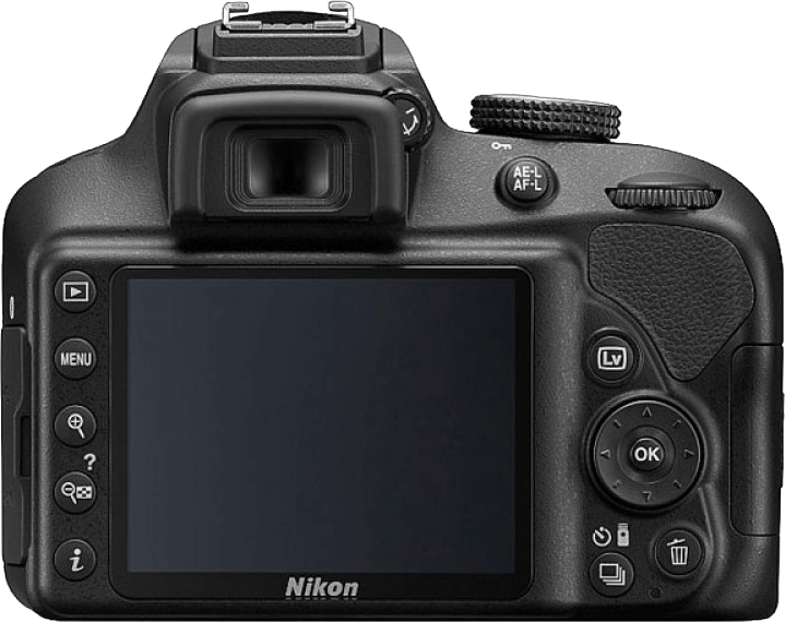 Nikon D3400 back