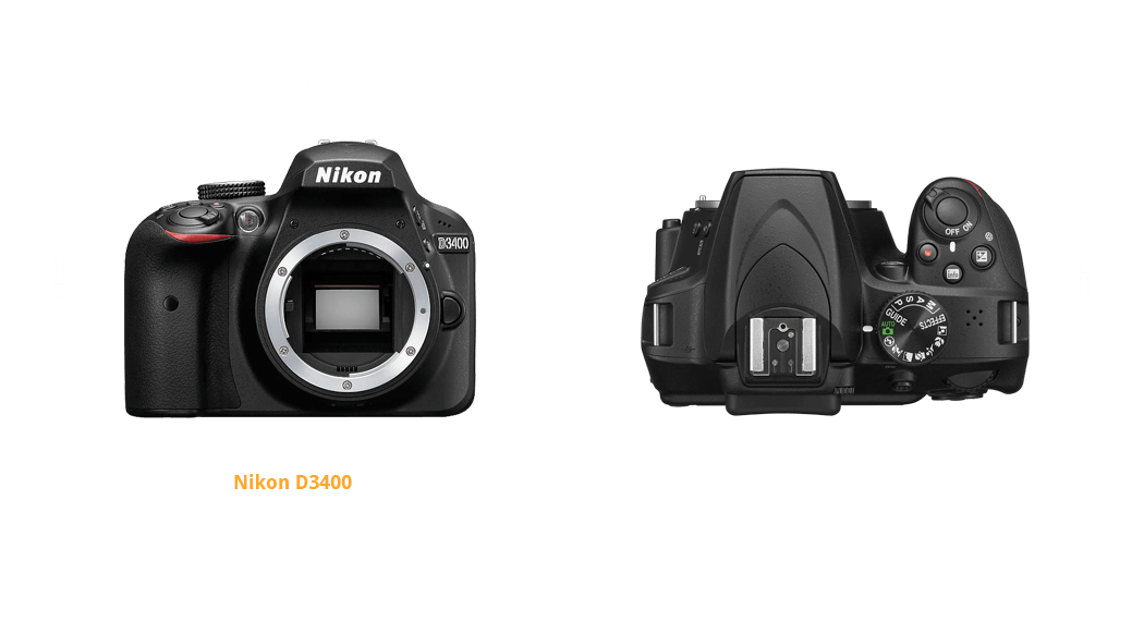 Nikon D3400 dimensions